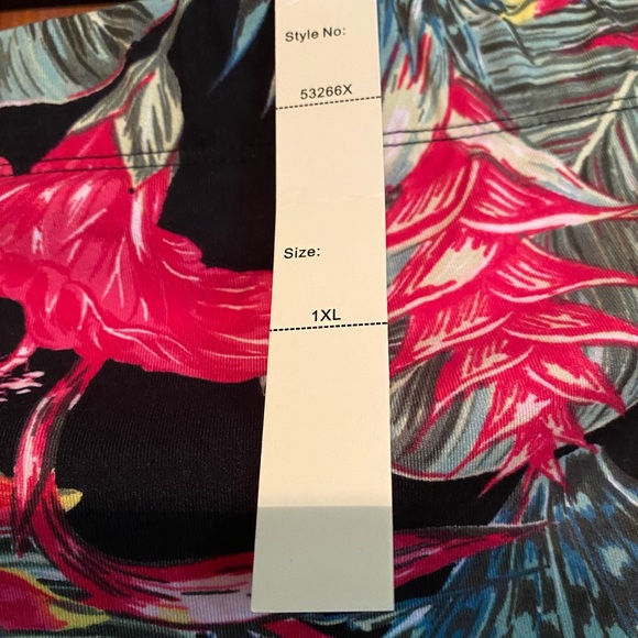 Multi Printed Pattern Tube Dress - Picture 2 of 5